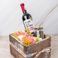 Flores con Chocolate y Vino - Cun