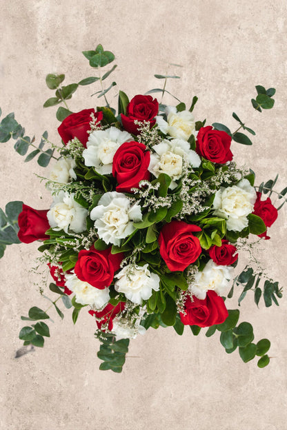 Small but Spicy / Red Rose and Carnation