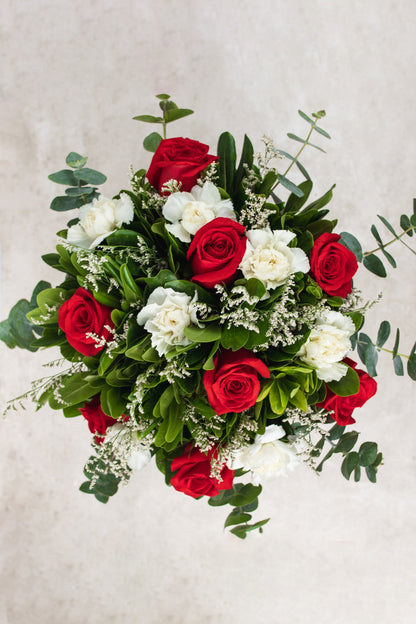 Small but Spicy / Red Rose and Carnation