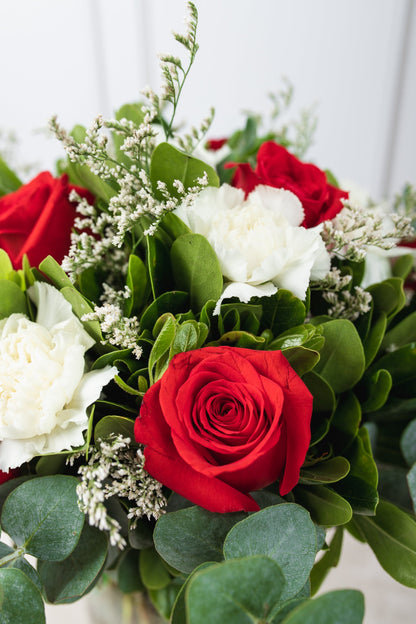 Small but Spicy / Red Rose and Carnation
